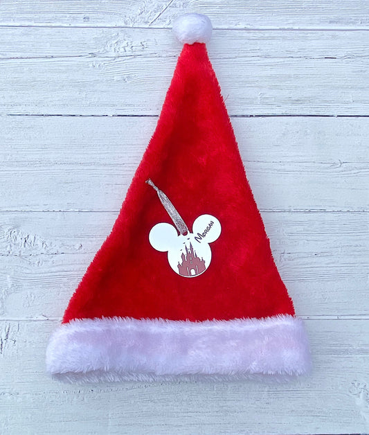 Personalised Silver Mirrored Acrylic Mouse Decoration