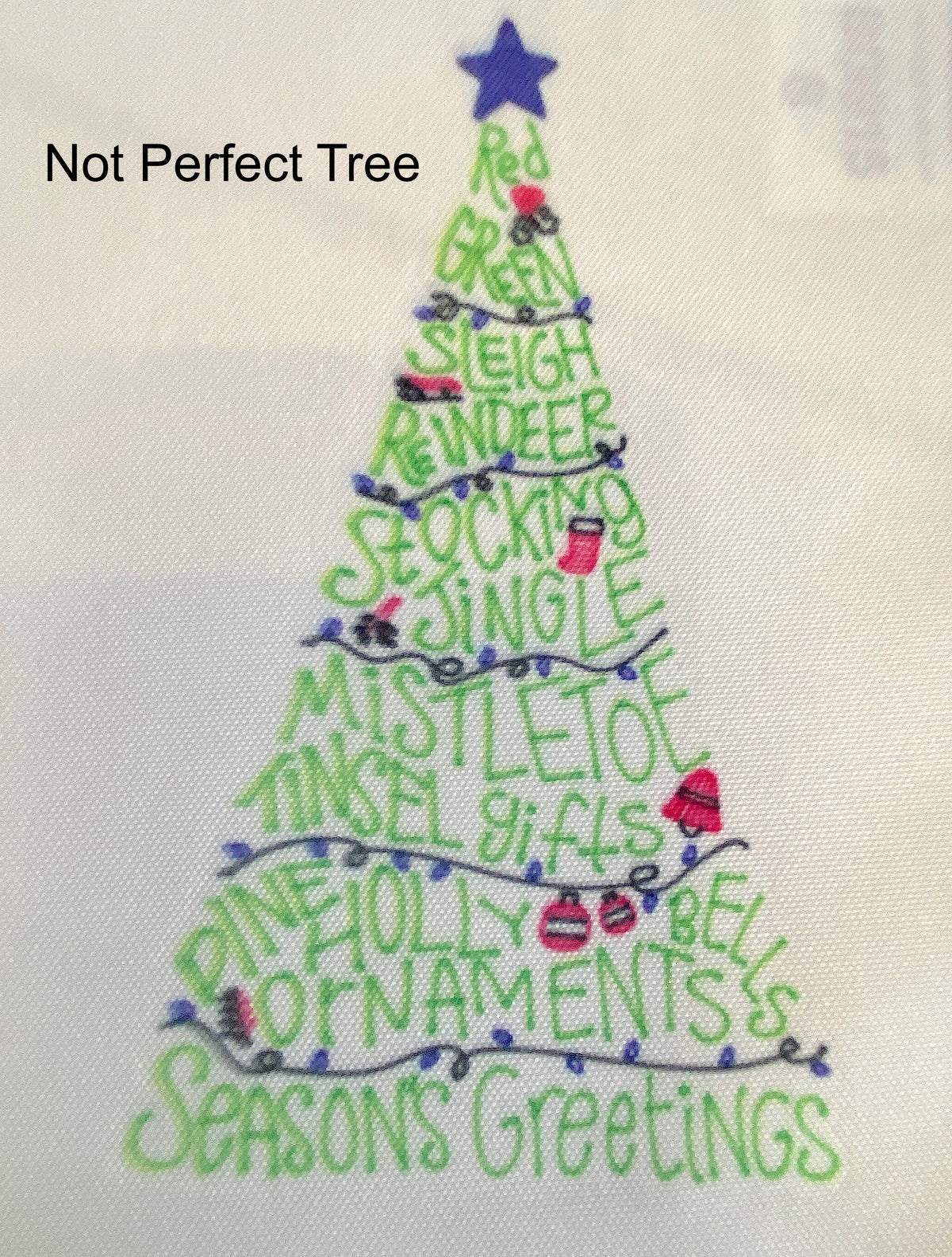 Reusable Christmas Gift Bags – Festive Fabric Drawstring Bags
