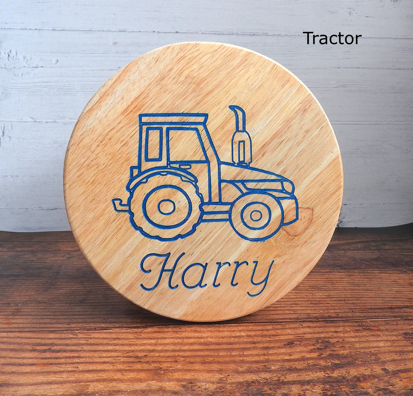 Personalised Children's Wooden Stool