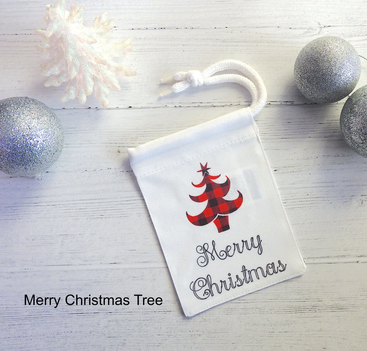 Reusable Christmas Gift Bags – Fabric Christmas Treat Bags
