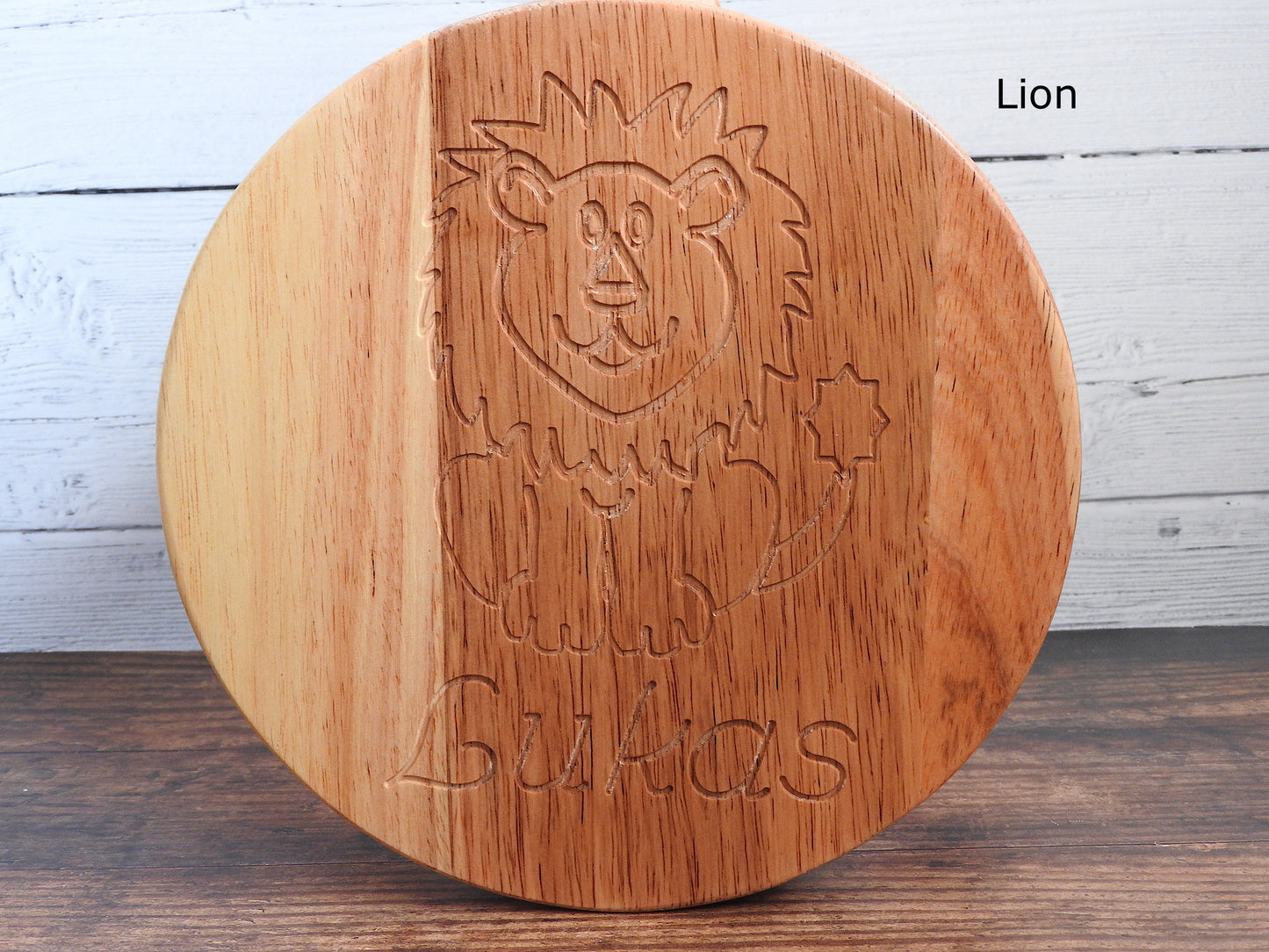 Personalised Children's Wooden Stool