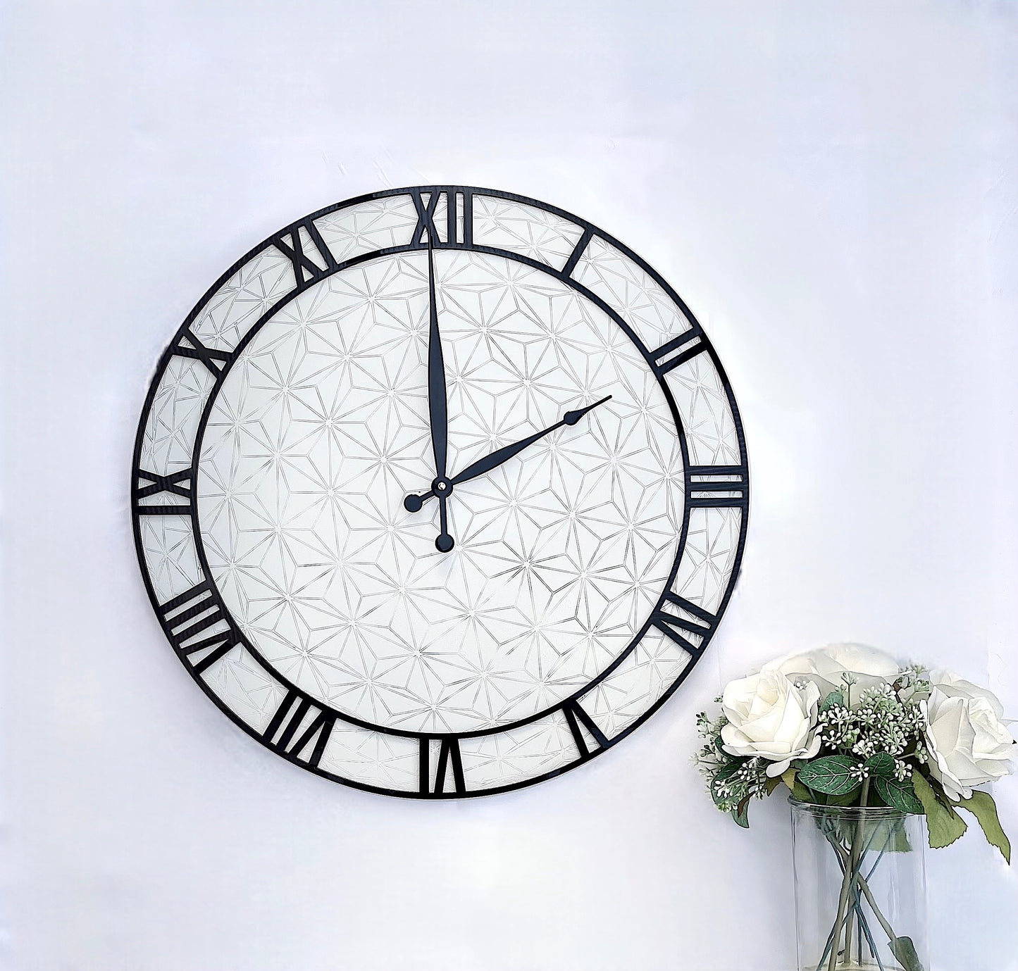 Epcot-Inspired Wood Wall Clock