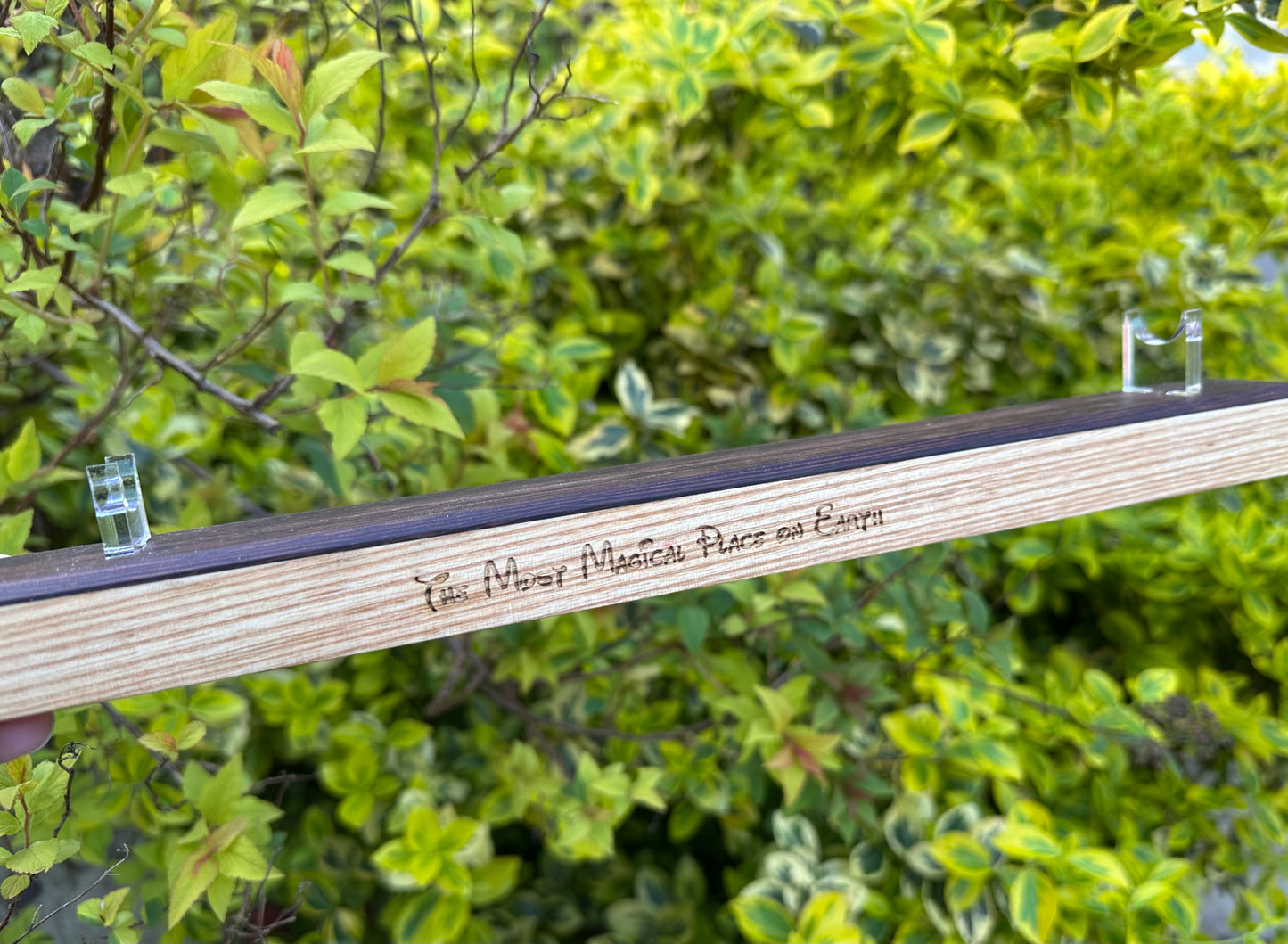 Wood Wand Display Stand for Arribas Glass Wand