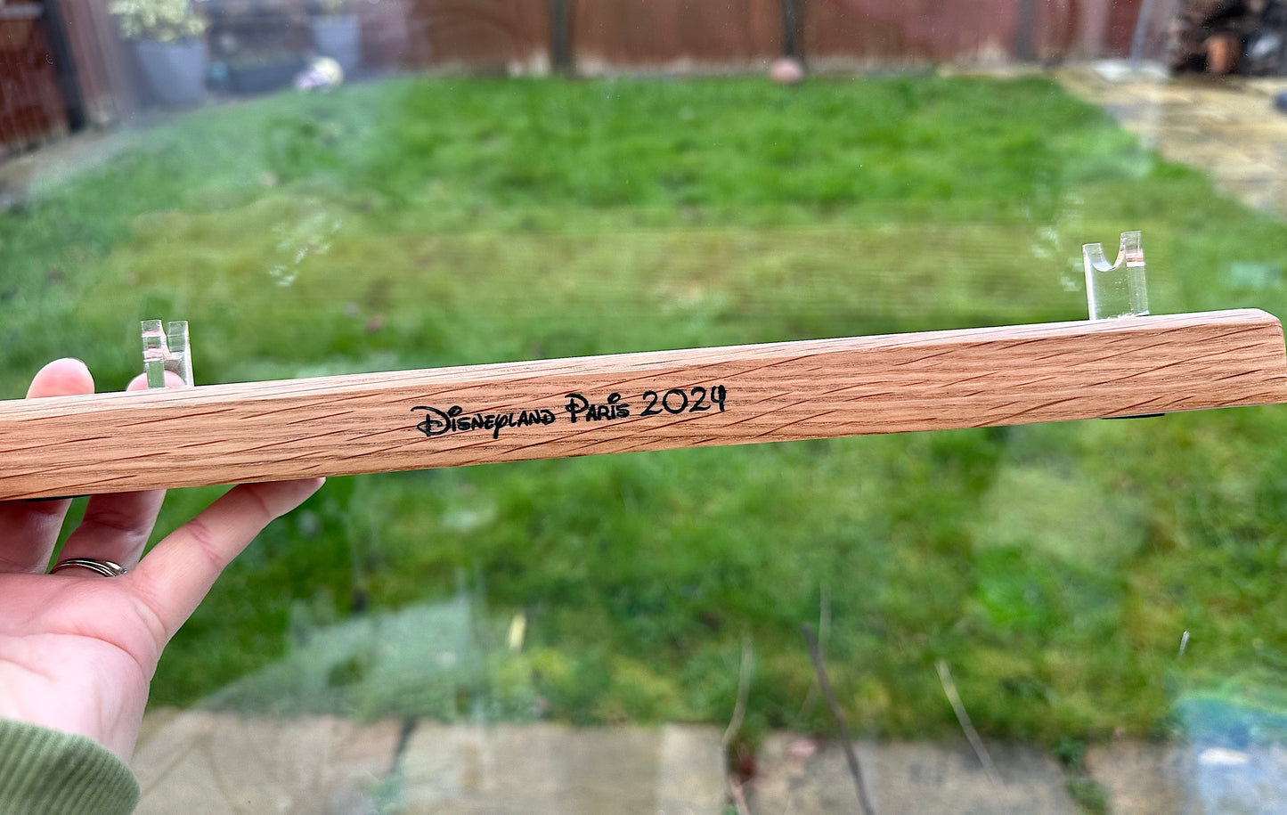 Wood Wand Display Stand for Arribas Glass Wand