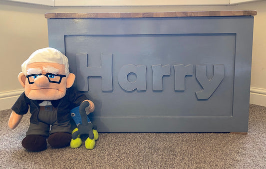 Personalised Wooden Toy Box