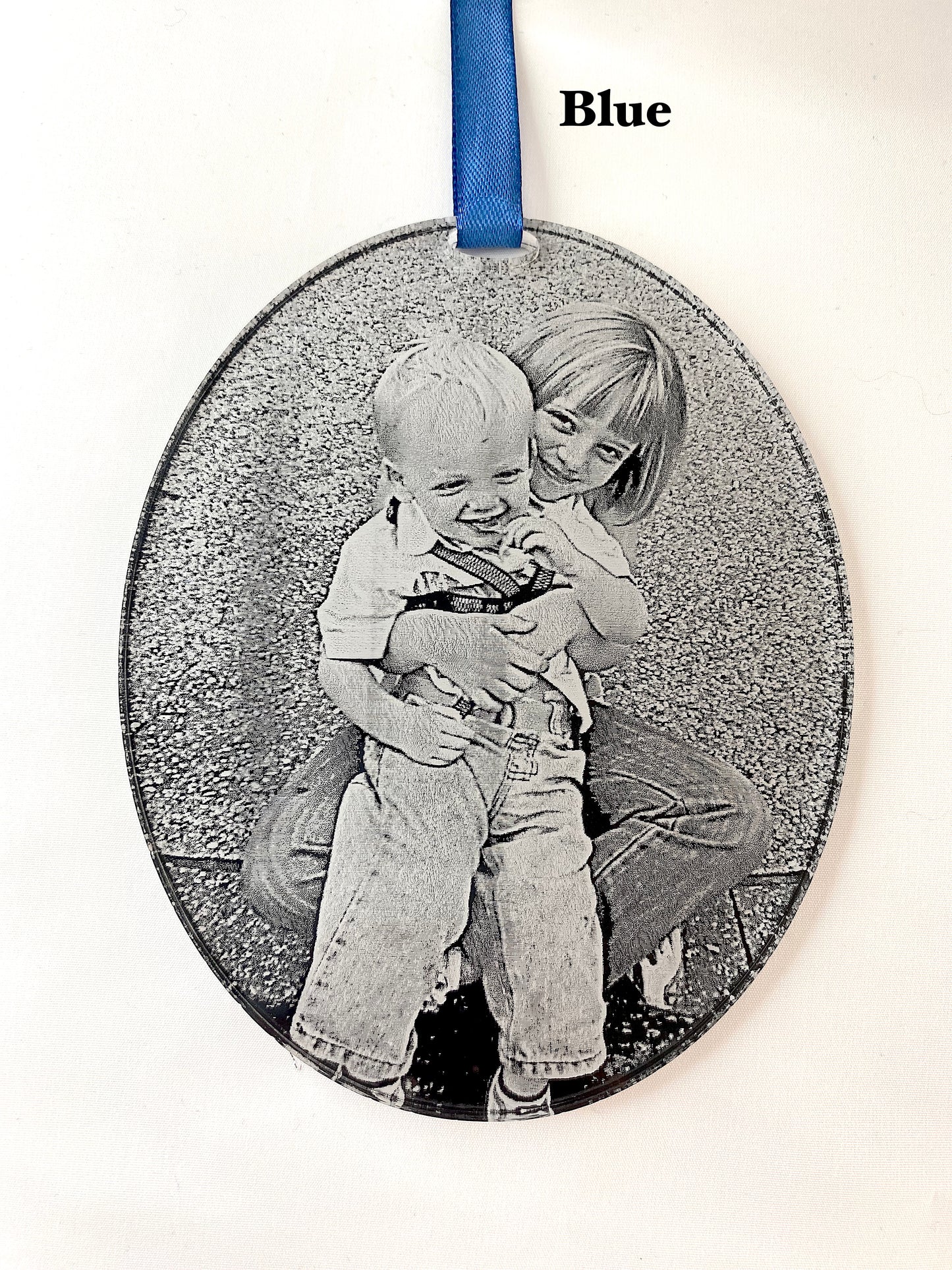 Personalised Photo Christmas Acrylic Decoration