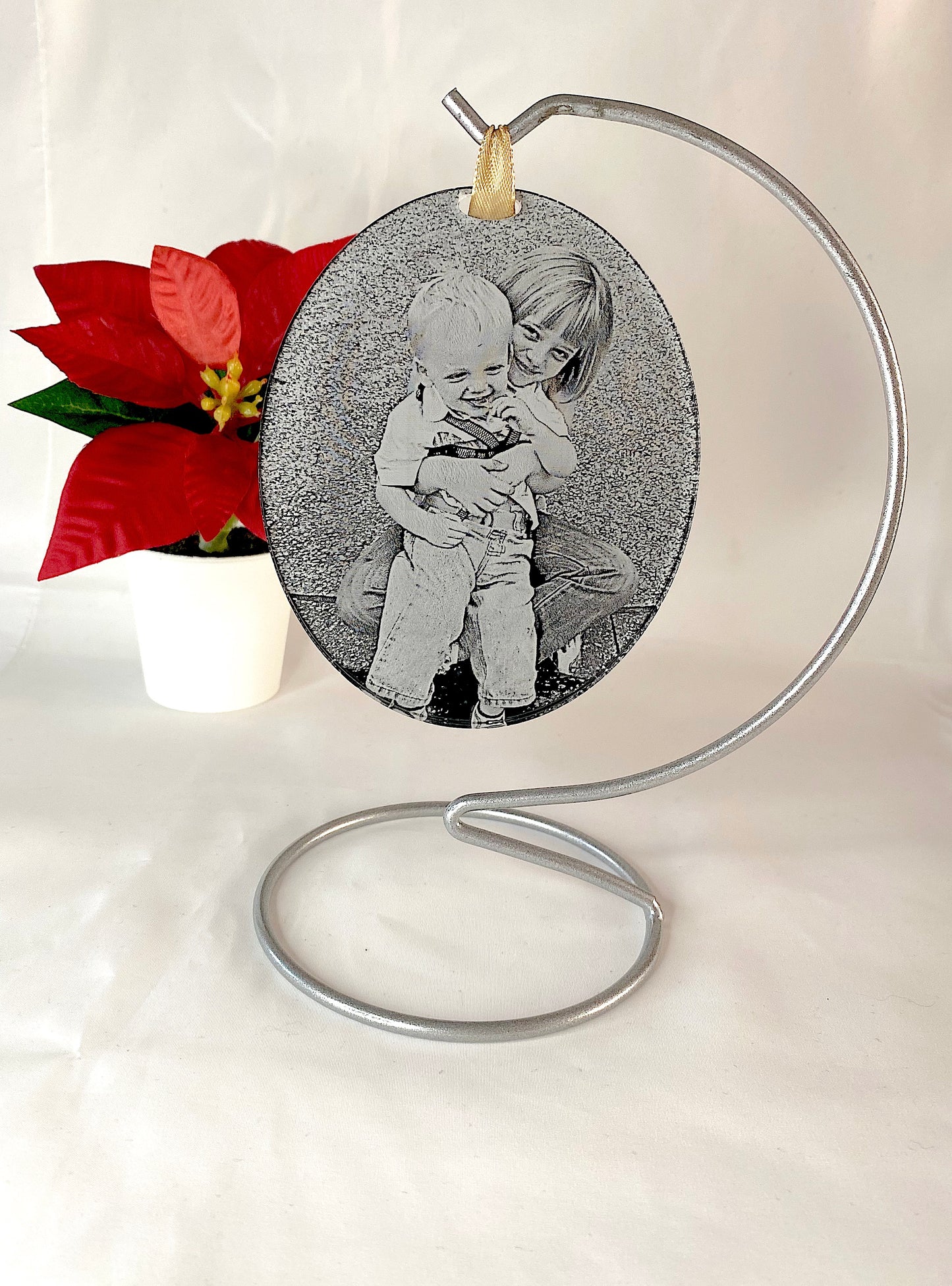 Personalised Photo Christmas Acrylic Decoration