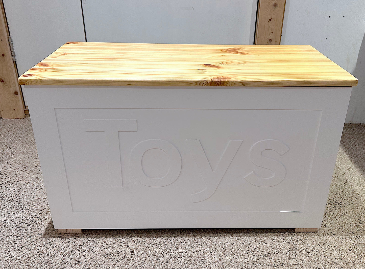 Wooden Toy Box - Classic Storage Chest