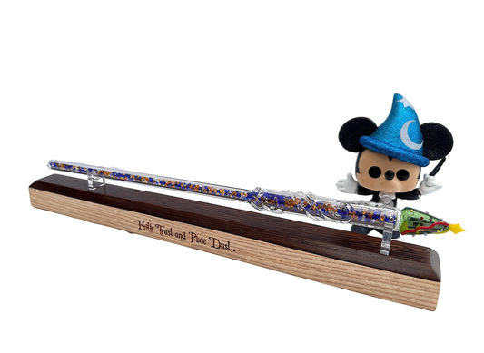 Wood Wand Display Stand for Arribas Glass Wand