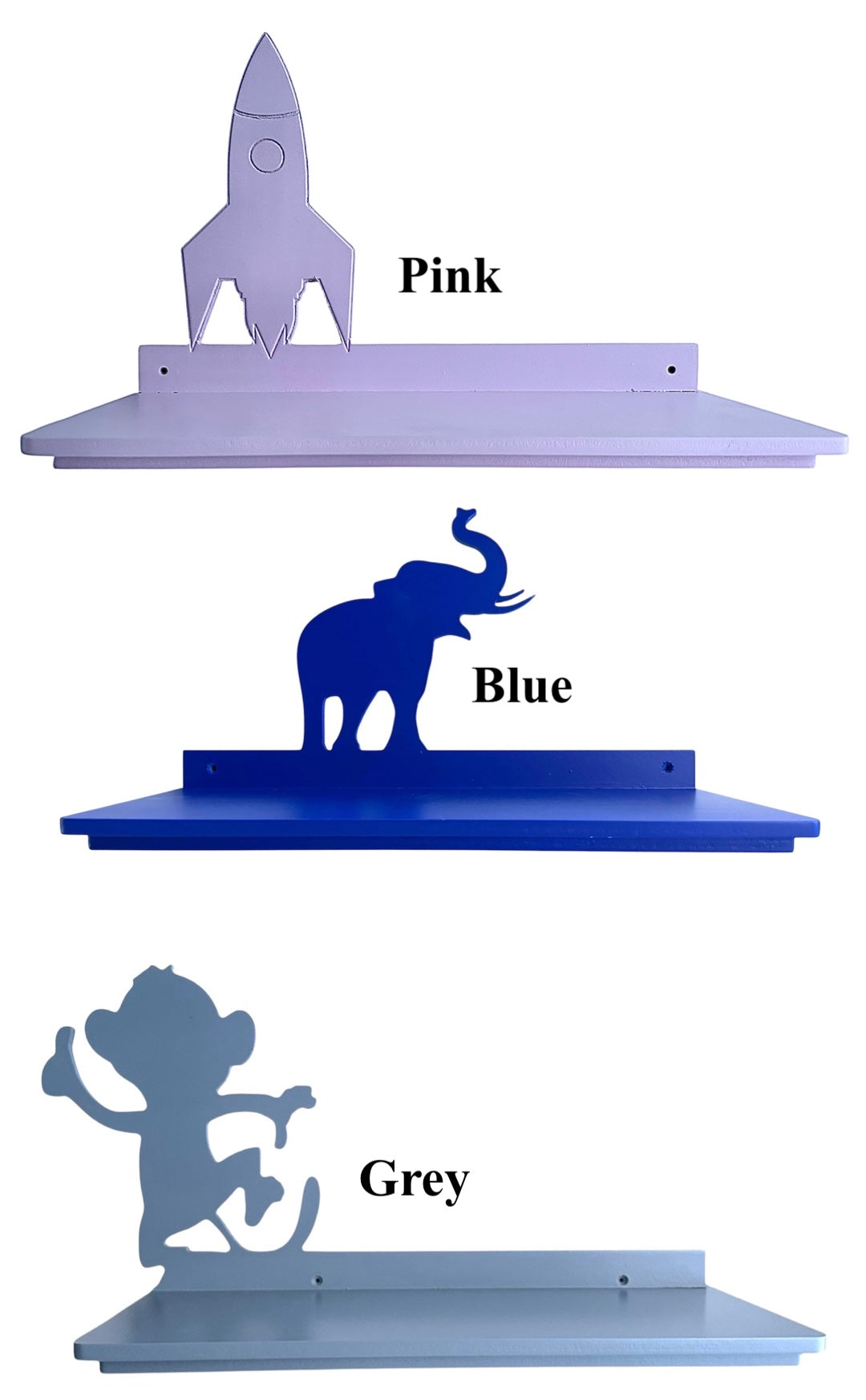 Rocket Wall Shelf - Space Theme