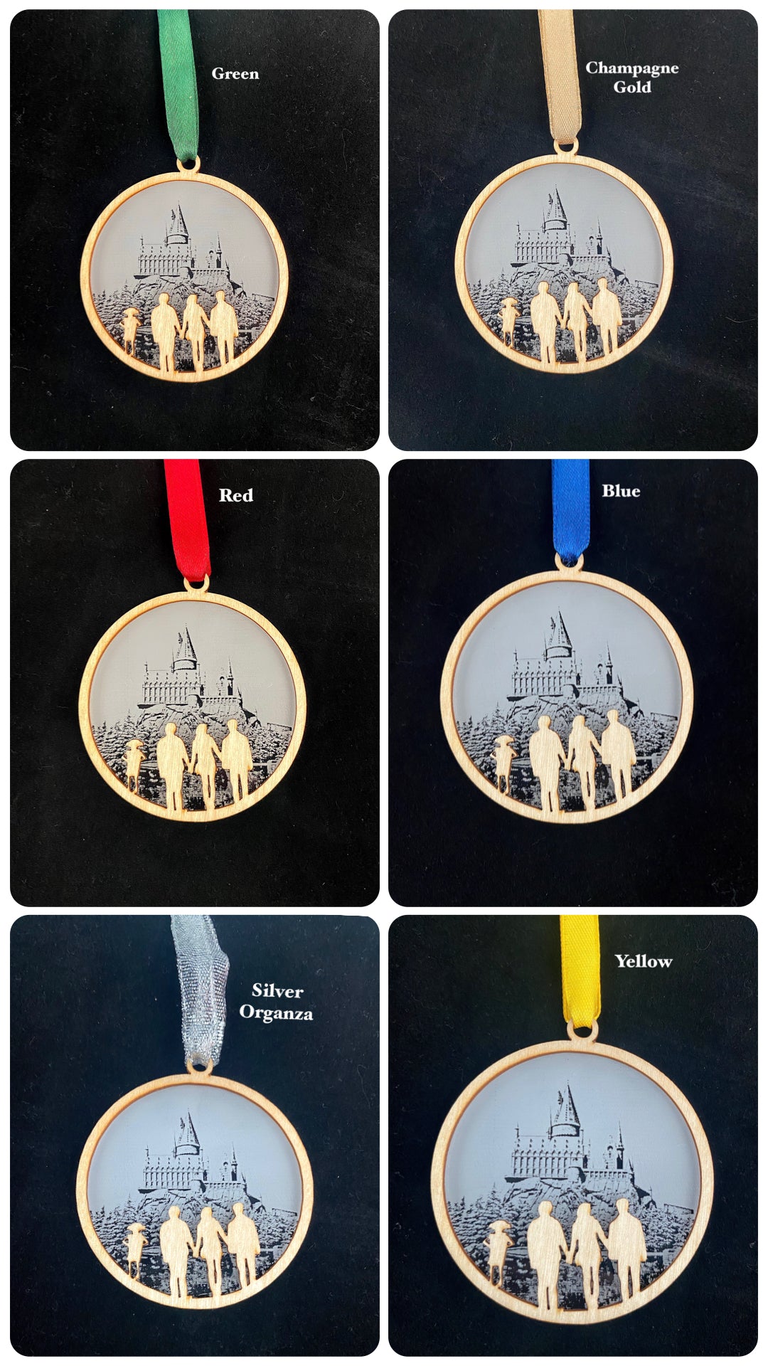 Magic Castle Christmas Tree Decoration