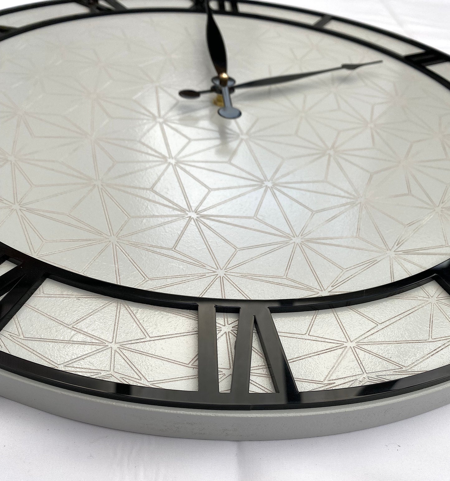 Epcot-Inspired Wood Wall Clock