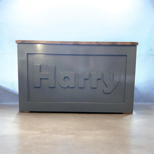 Personalised Wooden Toy Box