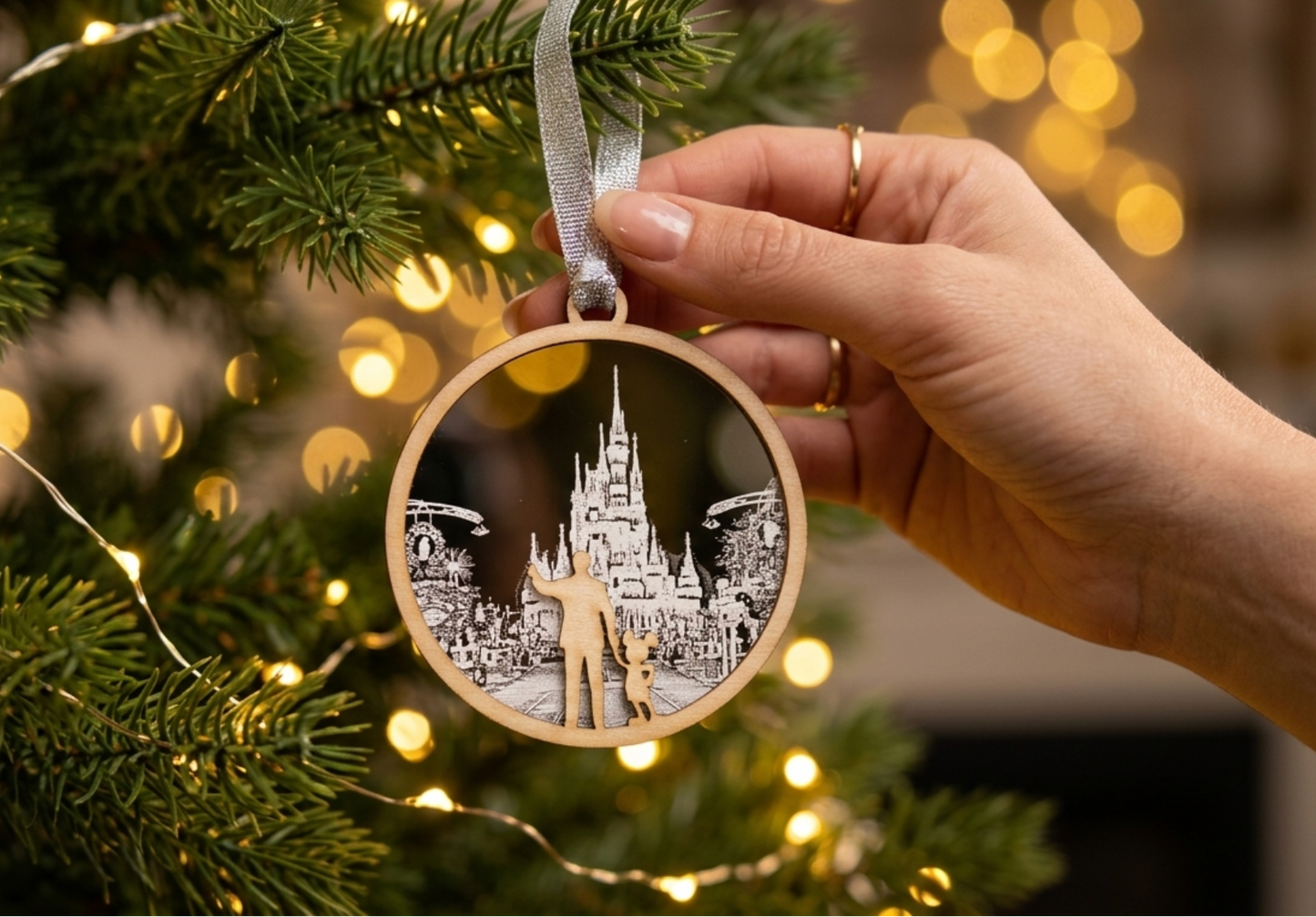 Magic Castle Christmas Tree Decoration